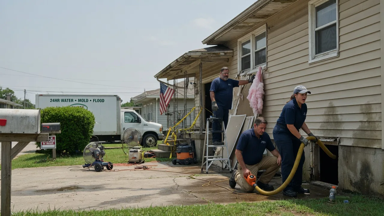 Water Damage Repair in Herrick Center, PA near me